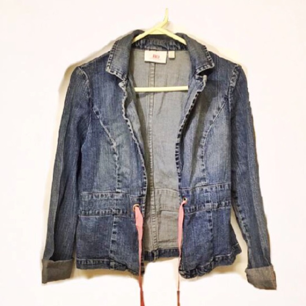🎀Girls 2-1 denim JLO jacket.  size L